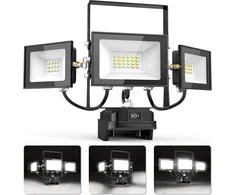 18 V Led statybinis prožektorius darbo lemputė, 90 W 6500 K belaidė statybvietės lempa Led prožektorius akumuliatorius Ip65 atsparus vandeniui priekinis žibintas su Usb prievadu, skirtas M-akita 360° darbo apšvietimui (be akumuliatoriaus)