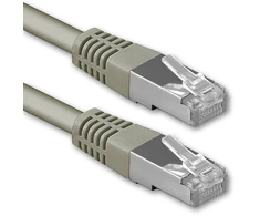 1Attackde Cat6 Sftp tinklo kabelis, 10m, pilkas, Lszh varinis