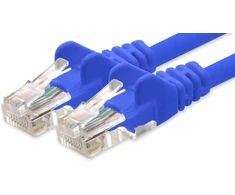1Attackde Cat6 tinklo kabelis 1000 Mbit/s, mėlynas, 1x