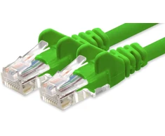 1Attackde Cat6 tinklo kabelis 100m, žalias, su Rj45 jungtimis