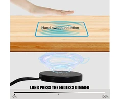 2 Led jutiklinių dimeriuiklių rinkinys, paslėptas Dc12 V jutiklinis dimeriuiklis, Led jutiklinis dimeriuojamas jungiklis, skirtas išmanaus namų Led šviesos juostai, medienai, akmeniui, stiklui ir kt. Nereikia skylių (juodas)