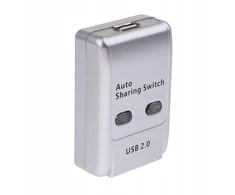 2 prievadų usb 2.0 jungiklis hub spausdintuvui/hdd/flash