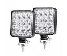 2 vnt. 48w Darbinis žibintas halogeninis prožektorius 16 Led plonas atbulinės eigos žibintas