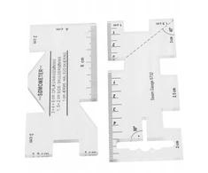 2 vnt. Patchwork mini liniuotė namams