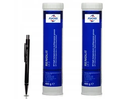 2 x Fuchs Renolit Lx 3 - Ličio tepalas Ep - Nlgi 3 - Tūbelėje 400g