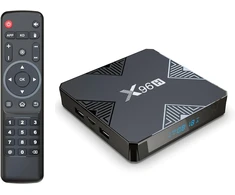 Ausinės 2025 X96h 4gb Ram 32gb Rom Android 13.0 Tv priedėlis, palaiko 6k 4k 2.4g 5.8g Dual Wifi 6 Allwinner H618 lustą Hdr10 Bt5.0 Usb 2.0 3d Ethernet Android Smart Box