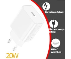 20w Usb-c Įkroviklis, Maitinimo Adapteris Baltas