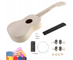 21 colių soprano ukulele Diy rinkinys Havajų gitara rankų darbo tapybos surinkimas