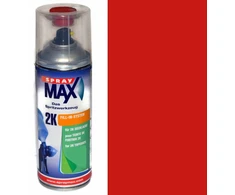 2k Akriliniai dažai + kietiklis ral 3000 raudonas pusiau matinis purškiamas flakonas max 400 ml