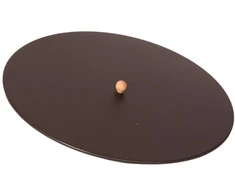 4Elementi Apvalus dangtis lauko židiniui 58 cm Bulan, plienas, dažytas laužavietei