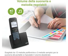 4Tech Vtech Ls1000 belaidis namų telefonas su laisvų rankų įranga