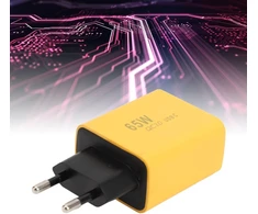 65w usb c įkroviklis, gan 3 prievadų pd maitinimo šaltinis qc3.0 greito įkrovimo blokas, skirtas galaxy s23, s23 ultra, s22, ios 15, 14, 13, ios book pro 16