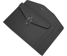 A5 formato kraft popieriaus aplankas iš kraft kartono, 10 vnt. nešiojamas pristatymo aplankas, tvirtas portfelio aplankas su sagtimi, organizacinis išorinis užsegamas aplankas
