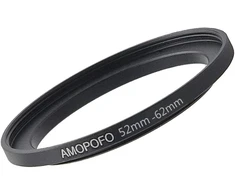 Adapterio žiedas 52 mm - 62 mm "step-up" objektyvui