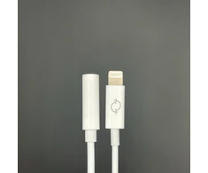 Adapteris Lightning (vyriškas) - Jack 3,5mm (moteriškas)