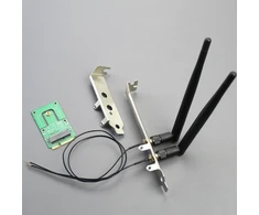 Adapteris M.2 Key E į Mini Pcie su Wifi modulių palaikymu ir antena