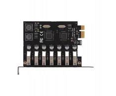 Adapteris pci-e į 7x usb 3.0 5gpbs pci-ex1 x4 x8 x16 su-3057v