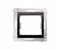 Adapteris (perėjimas) 45 × 45 mm standarto įrangai, juodas, skirtas t lizdams