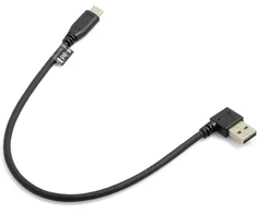Adapteris Usb-c (m) į Usb-a (m) 90° kampu, 25 cm