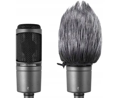 Aesonic Apsauga nuo vėjo audio technica at2020 mikrofonui, kailis