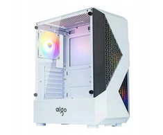Akasa Kompiuterio korpusas Darkflash A01 Midi Tower Atx, baltas su langu