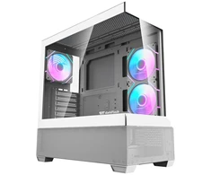 Akasa Kompiuterio korpusas Darkflash Ds900 Air baltas tower 6 Argb ventiliatoriai