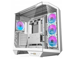 Akasa Kompiuterio korpusas Darkflash Dy470 Atx Cube Case 4 Argb ventiliatoriai laikiklis