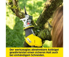 Akumuliatorinis genėjimo pjūklas Kärcher Pgs 4-18, iki 8 cm