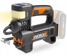 Akumuliatorinis kompresorius 4 viename Worx Wx092 20v 10bar Led Powershare Solo
