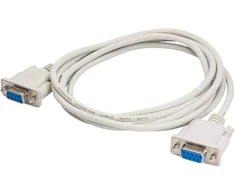 Akyga Ak-co-04 Rs-232 kabelis Db9 D-sub 9 kontaktų adapteris lizdas į lizdą 2 m