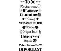 Aladine - Roll' Stamp To Do List - spaudas su ratuku - 12 spaudų pranešimų - idealiai tinka kulkiniam žurnalui, scrapbooking'ui 02164 3.5 x 8 x 10.5 juodas