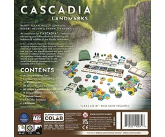 Alderac Entertainment - Cascadia Landmarks - stalo žaidimas - papildymas - 1-6 žaidėjams - nuo 10+ metų - anglų kalba