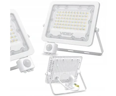 Aldex Goldled led halogeninis prožektorius 50w su judesio ir prieblandos jutikliu, tvirtas