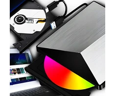 Aliumininis nešiojamas išorinis cd įrašymo įrenginys ir dvd usb 3.0