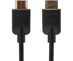 Amazon Basics lankstus Hdmi kabelis, 0,3 m, juodas