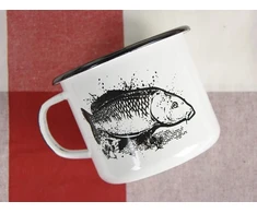 Ambition Emaliuotas turistinis puodelis 9 cm | karpis | 400 ml | emalis