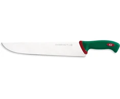 Ambrogio Sanelli Sanelli 100633 Premana Professional Line mėsininko peilis, ilgis - 33 cm, spalva, žalia