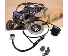 Amonida hidraulinio diskinio stabdžio komplektas, universalus go kart diskinio stabdžio trinkelių komplektas, skirtas 50cc–250cc dirt bike keturračiams atv go kart