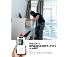 Aobocam Mini kamera, 4k Hd Wifi stebėjimo kamera, tiesioginė transliacija, mobiliojo telefono programėlė Wifi kamerai, skirta naudoti patalpose su baterija, kompaktiška kamera su judesio jutikliu, naktinis matymas, debesų saugykla (xs)