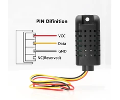 Apklvsr skaitmeninis temperatūros ir drėgmės jutiklis, temperatūros jutiklio modulis, suderinamas su arduino (3 vnt.)