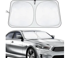 Apsauga nuo saulės automobilio priekinis stiklas 140 x 70 cm automobilio priekinio stiklo skėtis nuo saulės, automobilio priekinio stiklo uždangalas viduje, sulankstomas priekinio stiklo skėtis nuo saulės vasarai