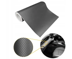 Apsauginė tuning plėvelė automobiliui Carbon grafitas 3d 50x100cm