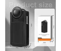 Apsauginis dėklas Insta360 X4, kelioninis dėklas su objektyvo dangteliu