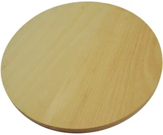 Apvalus medinis pjaustymo ir serviravimo lentelė 35cm