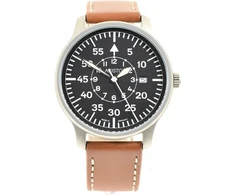 Aristo Classic Pilot laikrodis 3h80 su Large Minute serija, apyrankė