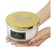 Aromika Kvapi žvakė | Moon | Dark Amber | 430 G | 751127 su užrašu