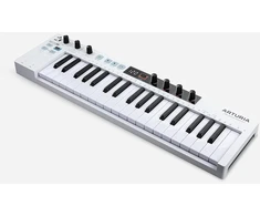 Arturia - Keystep 37 - kūrybiškas midi valdiklis, sekvenceris, arpedžiatorius ir akordų generatorius - 37 klavišų slimkey klaviatūra, priskiriamas midi cc valdiklis, skalės režimas, universalios jungčių parinktys