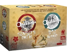 Asmodee Igiari Onitama - Sensei's Path + Way of The Wind - stalo žaidimai - strateginiai žaidimai nuo 14 metų - žaidimas 2 žaidėjams - prancūziška versija