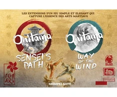 Asmodee Igiari Onitama - Sensei's Path + Way of The Wind - stalo žaidimai - strateginiai žaidimai nuo 14 metų - žaidimas 2 žaidėjams - prancūziška versija