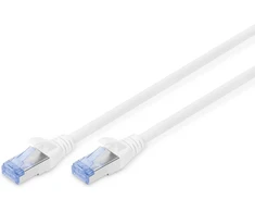 Assmann Digitus Patch kabelis Rj45 Cat 5e Sf/utp Awg 26/7 Premium Shielded 10 m pilkas